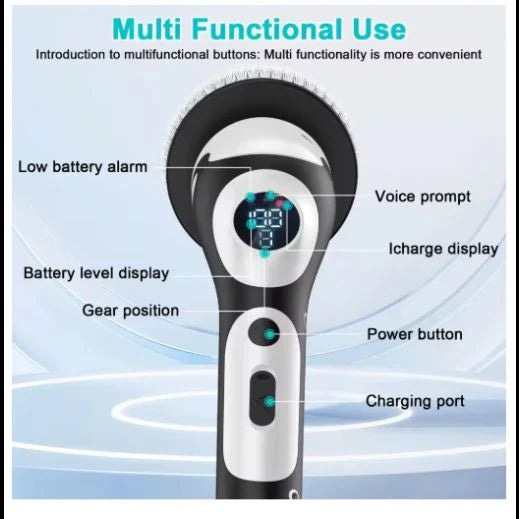 9-In-1 Multi-Function Electric Cleaning Brush